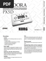 PX5D Owner's Manual