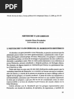 Nietzsche y Los Griegos