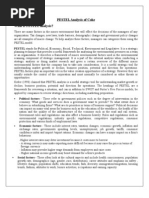 Download Pestal Analysis of Coke by nikirox SN18975870 doc pdf