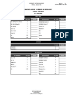 BS Geology