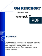 Presentasi Hukum Kirchoff