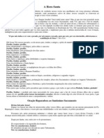 Oração Reparadora ao Santíssimo Sacramento