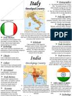 India and Italy Handout