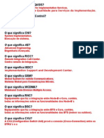 Siglas e termos técnicos em telecomunicações