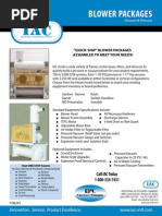 Blower Selection Table