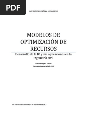 Desarrollo De La Io Y Sus Aplicaciones En La Ing Civil La