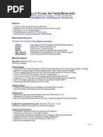 Download Phil Toland Software Developer Resume by Phillip Toland SN18978481 doc pdf