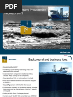 Download NORSHORE Company Presentation - 1 February 2013 by jrladdu SN189786414 doc pdf