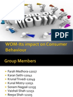 WOM-Its Impact on Consumer Behaviour (2)