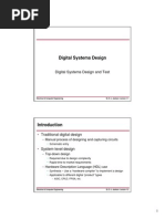 Digital Systems Design and Test