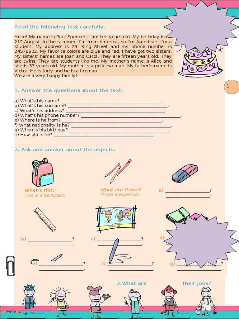 Islcollective Worksheets Beginner Prea1 Elementary A1 Preintermediate ...
