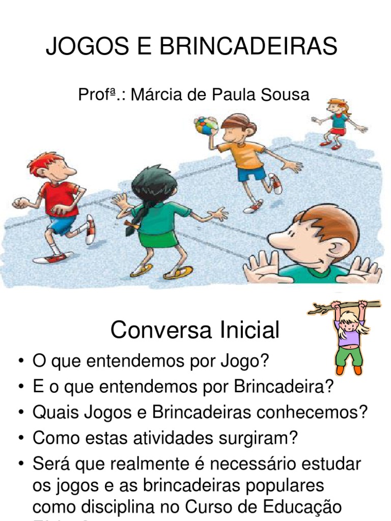 Jogos e Brincadeiras, PDF, Física