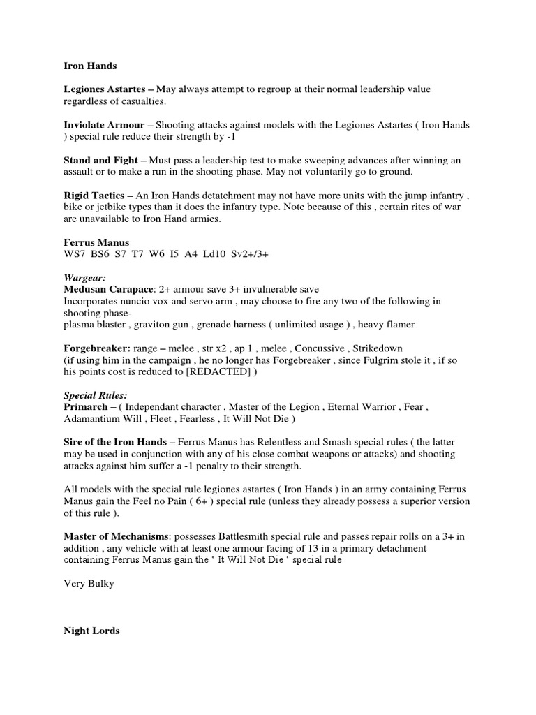Iron Hands PDF Infantry Wars & Military