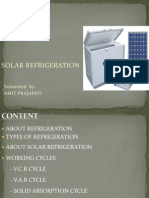 134167289 Solar Refrigeration Ppt