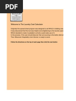The Laundry Cost Calculator