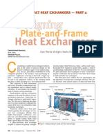 Designing Plate and Frame Heat Exchange