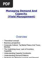 Managing Demand & Capacity