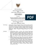 Perbermendiknaskabkn No 01 III Pb 2011dan No 6 2011 Juklak Jafungwas