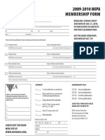 MIPA Membership Form 2009-2010