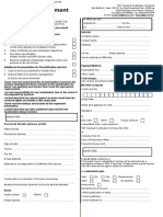 TWI Exam Enrolment