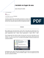 Como Usar o Teclado No Lugar Do Seu Mouse