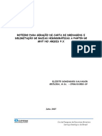 Roteiro para Geração de Carta de Drenagens e Delimitação de Bacias Hidrográficas A Partir de Mde