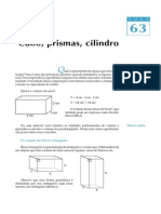 Telecurso - Aula 63 - Cubo, Prisma, Cilindro