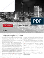 Abu Dhabi Real Estate Market Analysis Q3 2013
