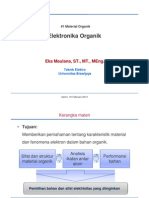 01 Elektronika Organik Material Organik