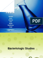 1. Laboratory Tests