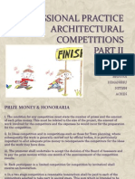 Architectural Competitions