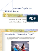 The Generation Gap in The United States