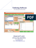 AsserSoftware Manual