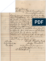 Thomas Andrew Jackson Childress (TAJ) - Confederate Land Scrip