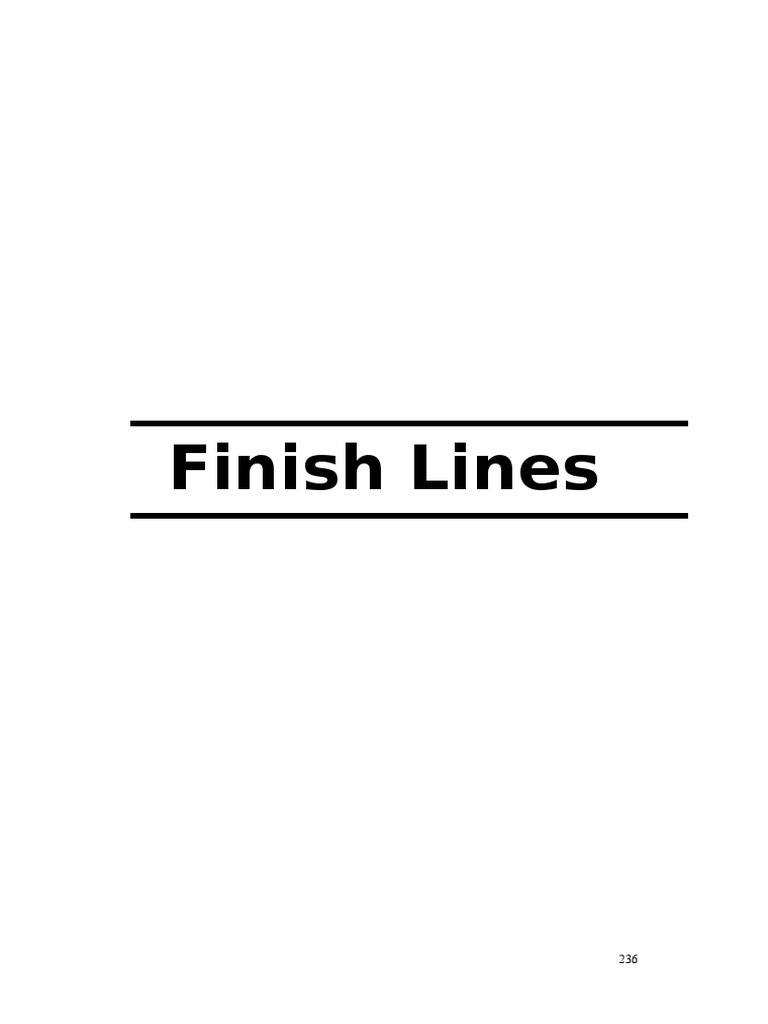 Finish Lines PDF Mouth Dentistry