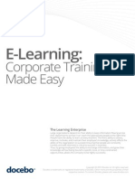 Research - E-Learning benefits for Large Enterprises