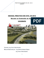 Manual Practico de Civil 3d-Unigraph - Astasio-2012