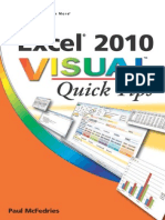 Excel 2010 Visual Quick Tips