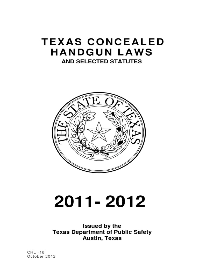 Texas CHL Laws16 Concealed Carry In The United States Psychiatry