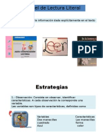 Lectura Literal 3