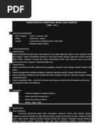 Download Laporan Praktikum Karakteristik Campuran Aspal Dan Agregat by Agung RY SN189871775 doc pdf