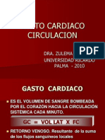 Gasto Cardiaco y Circulacion