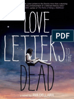 LOVE LETTERS TO THE DEAD by Ava Dellaira, Letters 1-4  