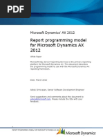 Download Report Programming Model for Microsoft Dynamics AX 2012 by senthil_suruli SN189897515 doc pdf