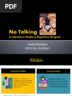 Download No Talking Power Point Presentation by kswschool SN18990530 doc pdf
