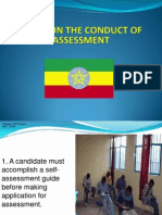  Rules in Conduct of Assessment