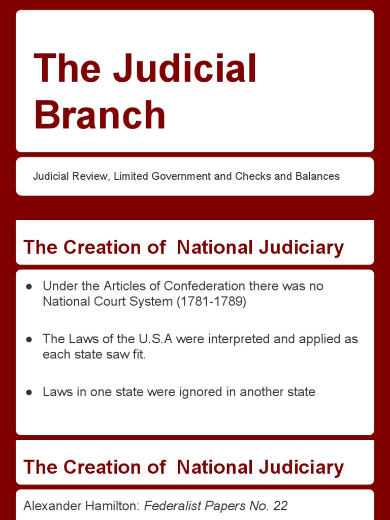 The Judicial System Jurisdiction Federal Government Of The United