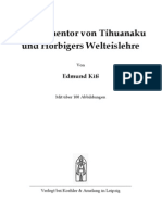 Kiss Edmund Das Sonnentor Von Tihuanako Und Hoerbigers Welteislehre 1937 197 S Text