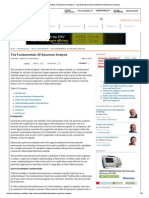 The Fundamentals of Spectrum Analysis - Test & Measurement Content From Electronic Design