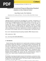 Download Impact of IFRS on Financial Ratios by tensweat SN18992324 doc pdf
